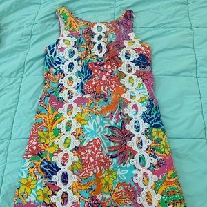 Lilly Pulitzer fishing for compliments shift dress